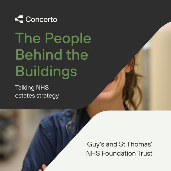 Talking estates strategy with Guys and St Thomas NHS artowrk