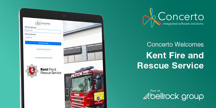 Concerto wins Kent Fire and Rescue Service